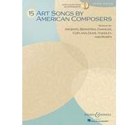 15 Art Songs By American Composers: High Voice, Book/Cd
