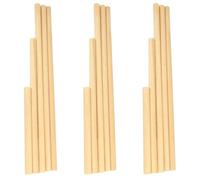 15 bâtons en bois pour Macramé