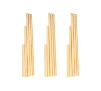 15 bâtons en bois pour Macramé