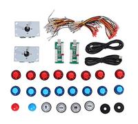 15 Buttons No Delay Operation Stable and Durable DIY Arcade Game Joystick, Easy Installation Game Joystick Set, for, PC,/515