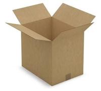 15 cartons d'emballage 40 x 30 x 35 cm - Simple cannelure Marron G