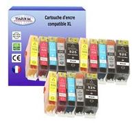 15 Cartouches compatibles avec Canon PGI-525, CLI-526 XL pour Canon Pixma MG6250, MG8150, MG8250, MX715, MX880, MX885, MX895 Noire + Couleur https://www.fnac.com/mp44791808/15-Cartouches-compatibles-avec-Canon-Pixma-MG6250-MG8150-MG8250-MX715-MX880-MX885-MX895-remplace-Canon-PGI-525-CLI-526-XL-T3AZUR/w-4?oref=3ecafe46-6ff3-c69f-cb92-173e785a6ac1