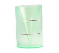 15 cm de hauteur de base égale cylindre transparent cône rapport de volume démonstrateur en plastique proportion de volume géométrique comparaison mathématique enseignement