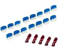 15 connecteurs de câble + 5 pinces de raccordement compatibles avec Robomow ® RX* RC* RS* - boîte refermable - Original 3M