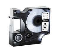 15 couleurs 6/9/12 mm Tapis 45013 45803 45010 Compatible avec D1 Black on White Étiquette de bande compatible avec LabelManager LM160 LM280(Black on white)