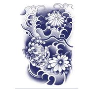 15-Day Long-Lasting Botanical Temporary Țattoo Sticker for Body Art