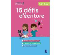 15 Défis d'écriture CE1-CE2 - + ressources numériques - Eric Battut - Retz Eds - broché - Manuel
