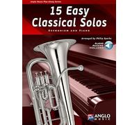 15 Easy Classical Solos. Solo pour Baryton ou Euphonium. Comprend Enregistrement(s) en ligne