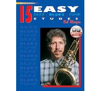 15 easy jazz blues funk etudes (bass clef instruments) +cd