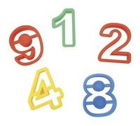 15 Emporte-Pièces Pour Pâte À Modeler - Chiffres - Dtm