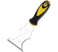 15 en 1 Couteau à mastic Grattoir à peinture Outils de plâtrage Multi-usage Acier Inoxydable Couteau à Mastic Grattoir à Peinture pour Cloisons Sèches