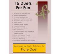 15 Flute Duets for Fun (popular classics) - various levels