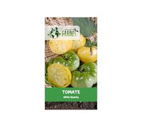 15 graines de tomate white beauty beauté blanche, variété ancienne rare, fruit blanc crème doux et charnu