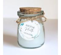 15 Grandes bougies personnalisées | 20H - 100ML - 60GR | Cadeau invité mariage, baby-shower, baptême, communion, anniversaire - Cadeau merci | TE Whaka