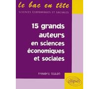 15 grands auteurs en économie