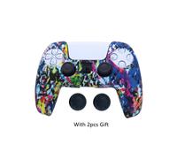 15 - Housse de protection en silicone souple et antidérapante pour manette Sony PS5