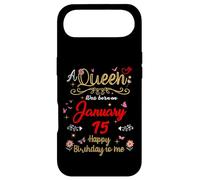 15 Janvier Anniversaire A Queen Was Born in 15th Janvier Coque pour iPhone Air