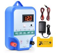 15 KM Cloture Electrique pour Animaux,Puissante 2J electrificateur de cloture,electrificateur secteur Pour ÉLevage D'Animaux Cheval Vache Moutons,Pour ferme jardin pâturage