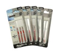 15 Lames De Scie Sauteuse HSS 'U' Piranha X22003 Pour Métal En Feuille 3Mm - 6Mm