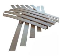 15 lattes pour sommier et lit 140x190 | Bois 7 plis | 680x53x8 mm | Remplacement pour sommier / bz / clic clac