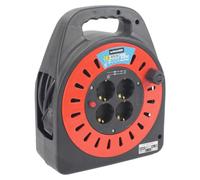 15 m extensible enroulable 4T 3 x 1,5 mm.