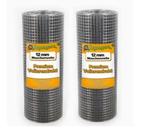 15 m x 0,5 m grillage pour volière, grille métallique, grillage soudé 12mm