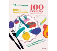 15 m2 de potager – 100 kg de légumes récoltés, 100 recettes de janvier à décembre
