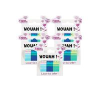 15 masking tapes iridescents 5 m x 1,5 cm - blanc, bleu, vert