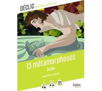 15 métamorphoses Textes adaptés - Florence Cognard - Belin Éducation - broché - Scolaire / Universitaire