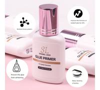 15 ml Primer pour extensions de cils, primer pour cils augmentant l'adhésion de l'adhésif, meilleure rétention. Primer pour extensions de cils, pré-traitement protéinique nettoyant les cils naturels,