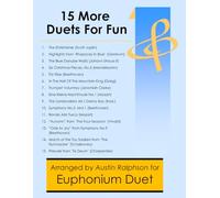 15 More Euphonium Duets for Fun (popular classics volume 2) - various levels