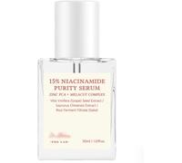 15% Niacinamide Purity Serum, Zinc PCA + Melacut Complex, Vitis Vinifera, Saururus Chinensis, Rice Ferment Filtrats, 30ml - Made in Korea - Dr A.