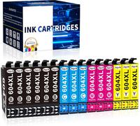 15 Packs of 604XL Ink Cartridges Compatible with Epson 604XL 604 XL Multipack for Expression Home XP-2200 XP-2205 XP-3200 XP-3205 XP-4200 XP-4205 Workforce WF-2910 WF-2930 WF-2935 WF-2950