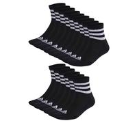 15 Paire Adidas C Vêtement de Sport Mi 15p Coupe Chaussettes Unisexe Socquettes