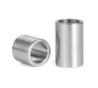 15 paliers lisses en acier inoxydable 304, sans entretien, diamètre intérieur 3 mm, diamètre extérieur 6 mm,Argent,3x6x15mm