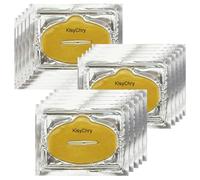 15 Pcs Cristal 24K Gold Bio Collagène Masque Pad Pour Les Lèvres Hydratantes, Anti-Rides, Anti-Âge, Nourrissant Et Hydratant