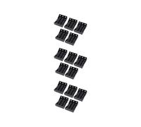 15 Pcs En Plastique Noir Boitier de Piles pour 3 x 3,7V 18650 Piles