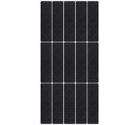 15 pcs escaliers rouleaux Soft Non Slip Carpet de style européen Belle solution Anti Slip Indoor Premium Quality Familles pratiques Rectangle de fibre de polyester (Great européen en relief)