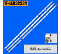 15 pcs For 5 TV Bande de rétroéclairage LED, pour 32LE5161D 32S1750EV T32Q44HAL LE32M3570 32PFL3045 32PFL5040 H32B7200T 32LE7181D D32SHIRT 1000, ""Nipseyteko®