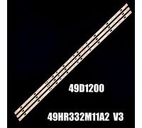 15 PCS For 5 TV Bande de rétroéclairage LED THOMSON TV 49 ""T49FSL5130 T49FSE1170 T49FSL6010 49HR332M11A2 49D1200 4C-LB490T-HR9 HR-88C23-00045 ""Nipseyteko