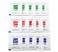 15 pcs pH Test Meter Mesure lot Solution Tampon de Mesure de la Poudre Tampon pH 4.00/6.86/9.18 pour pH Mètre Étalonnage Rapide