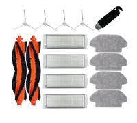 15 Pièces Accessoires pour Xiaomi Robot S12/ S10 Vacuum-Mop 2S XMSTJQR2S