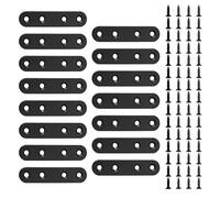 15 Pièces Attaches Métalliques, Supports Métalliques, Supports Plats, Plaques De Connexion En Bois, Petits Supports Métalliques, Accessoires De Meubles, Outils Pratiques