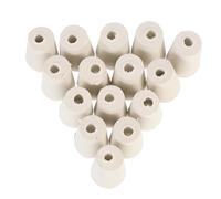 15 Pièces Bouchon Trou en Caoutchouc pour Tube en Verre et Flacon | Usage en Laboratoire et Expérimentation, Format Compact, Retrait Facile, pour Institutions Professionnelles