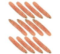 15 Pièces Bûches Naturelles en Corncob, Insert Lumineux Intérieur | Faible Fumée, Application Facile, Réduit la Consommation, Améliore L'aspect Visuel, Usage Foyer Intérieur
