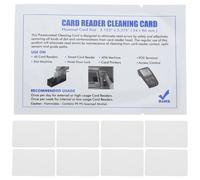 15 Pièces Cartes de Nettoyage pour Détecteurs de Devises PVC | Nettoyage Monnaie, Nettoyant pour Lecteurs de Cartes, Feuilles de Nettoyage pour Scanner, Usage Commercial