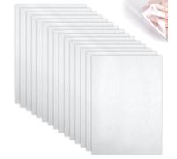 15 Pièces Colle sur Fer Patch Double Face, 30x20 cm Thermocollant Couture, A4Tissu Thermocollant, Bande Thermocollante pour Tissu, Vêtements, Ourlet, Couture, Réparation, DIY, Application Textile