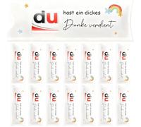 15 Pièces de Sachets en Feutre pour Chocolats - Idéal pour Offrir des Cadeaux de Remerciement à Vos Collègues, Amis, ou Employés - Design Unique "Hast Ein Dickes Danke Verdient"