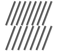 15 Pièces Électrode en Graphite et Études Électriques | Noir, Matériau Graphite, Opération Résistante à Chaleur, Manipulation Facile, pour Creusets et Porte-électrodes