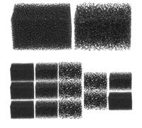 15 pièces Éponge Applicatrice de Maquillage Noir pour Effets spéciaux | Sponge, Application Précise, Format Portable, pour Liquide Factice et Peinture Corporelle, Scène Film